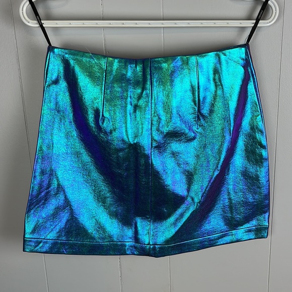 Blue mini skirt - Picture 3 of 3